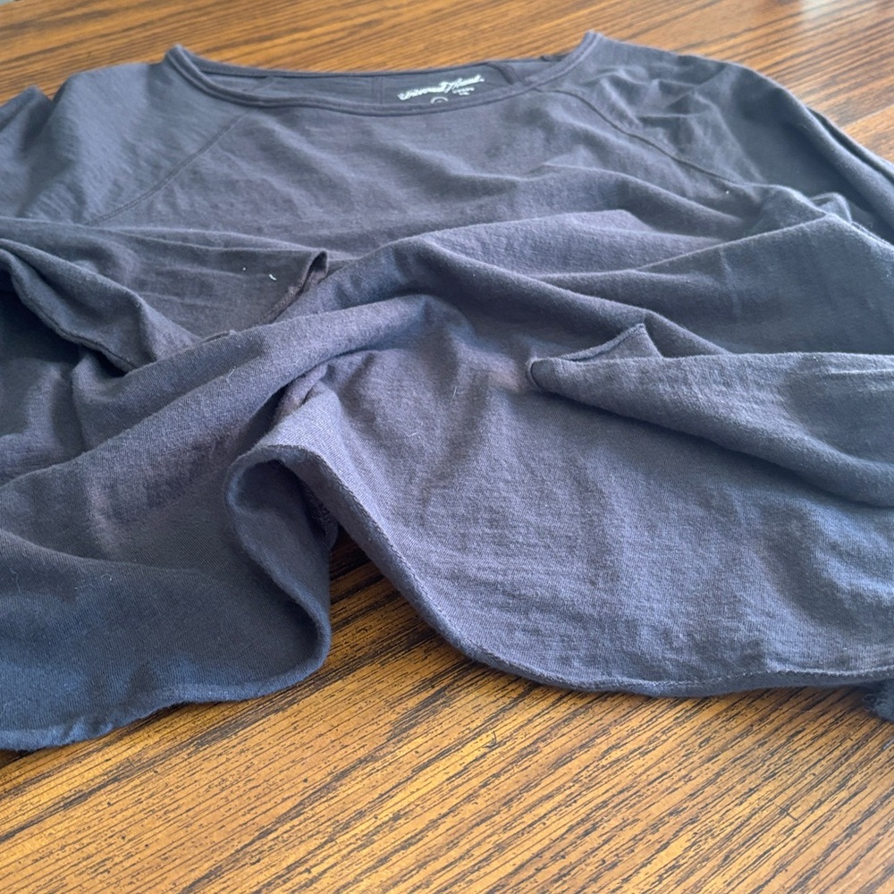 Universal Thread Women's Gray Long Sleeve Tee